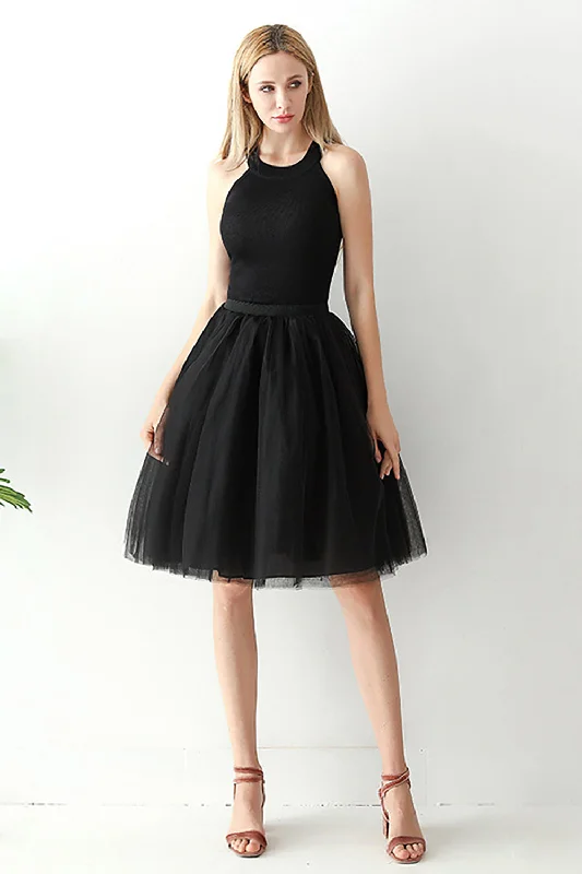 Classic Elastic 5 Layered Tulle Tutu Skirt tulle skirt dreamy