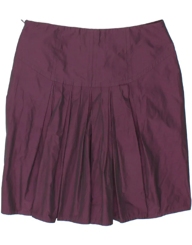 GUESS BY MARCIANO Womens Straight Skirt IT 42 Medium W28 Burgundy leather skirt bold GUESS BY MARCIANO Womens Straight Skirt IT 42 Medium W28 Burgundy leather skirt bold