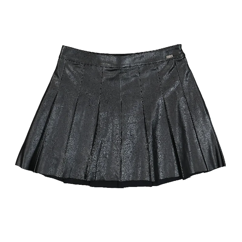 Wmns Go Josi Pu Leather Skirt cotton skirt soft