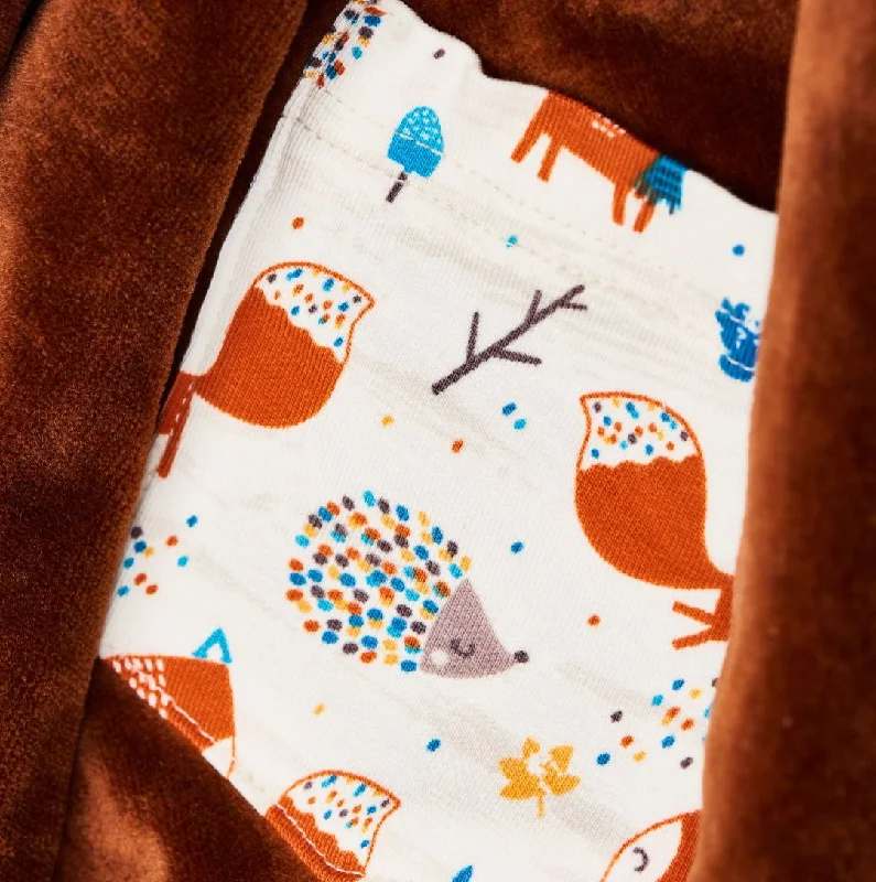 Skirt "Nicki Coppper|Fox & Hedgehog" a-line skirt cut