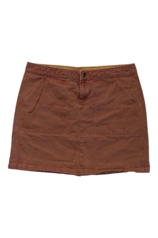 Kontour Canvas Skirt ribbed skirt waist
