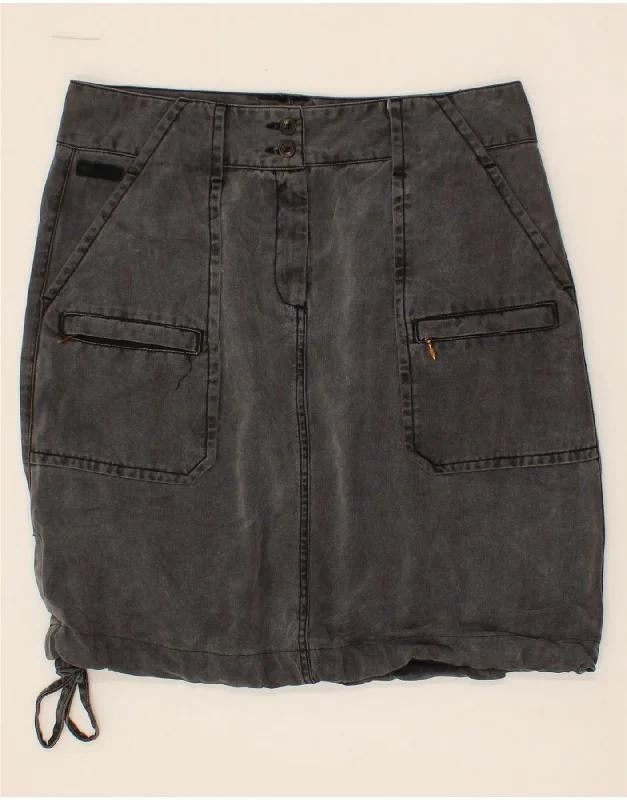 MARLBORO CLASSICS Womens Cargo Skirt EU 46 XL W34 Grey Lyocell chiffon skirt delicate MARLBORO CLASSICS Womens Cargo Skirt EU 46 XL W34 Grey Lyocell chiffon skirt delicate