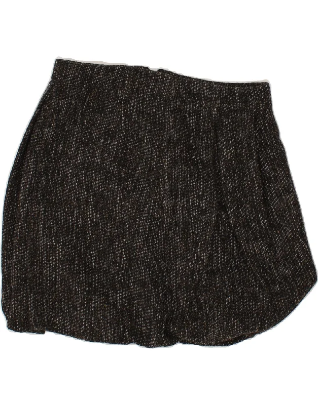 MAX & CO. Womens Mini Skirt W30 Medium Grey wool skirt thick