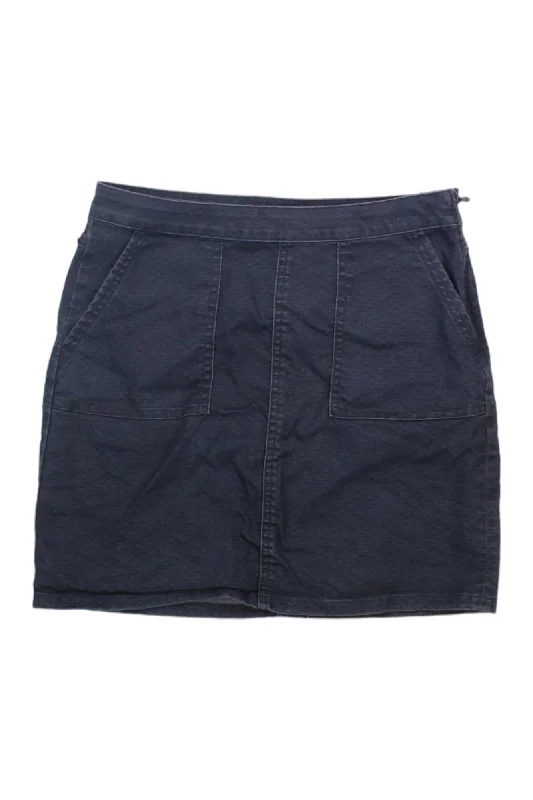 Prana Womens Stretch Denim Skirt slim fit skirt