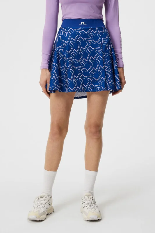 Jane Print Skirt velvet skirt plush