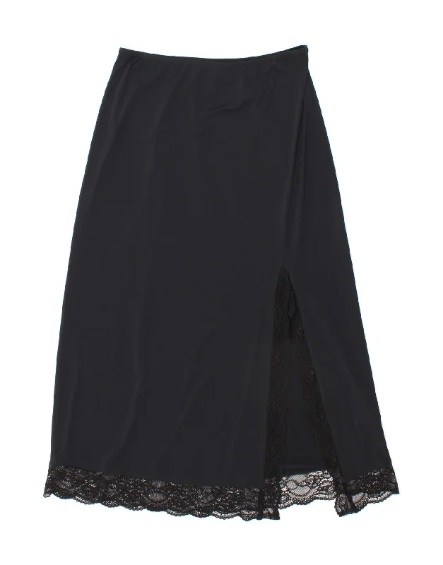 URBAN OUTFITTERS Womens Lace A-Line Skirt W30 Small Black Polyamide cotton skirt soft URBAN OUTFITTERS Womens Lace A-Line Skirt W30 Small Black Polyamide cotton skirt soft