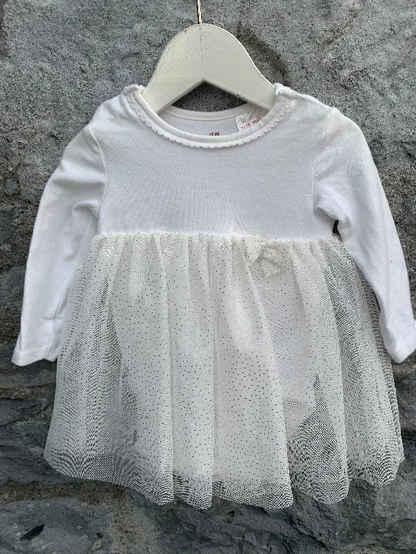 White vest with skirt  2-4m (62cm) denim skirt fashionable
