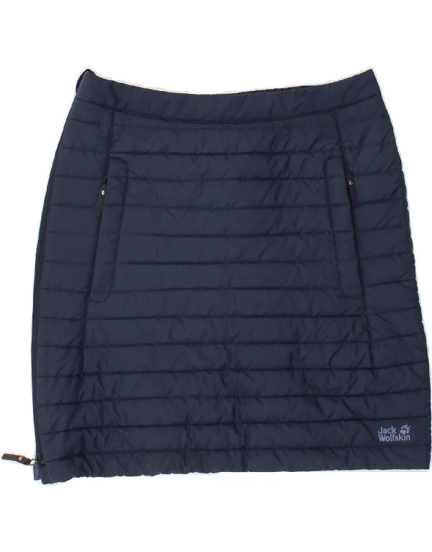 JACK WOLFSKIN Womens Quilted A-Line Skirt UK 10/12 Medium W30 Navy Blue linen skirt natural JACK WOLFSKIN Womens Quilted A-Line Skirt UK 10/12 Medium W30 Navy Blue linen skirt natural