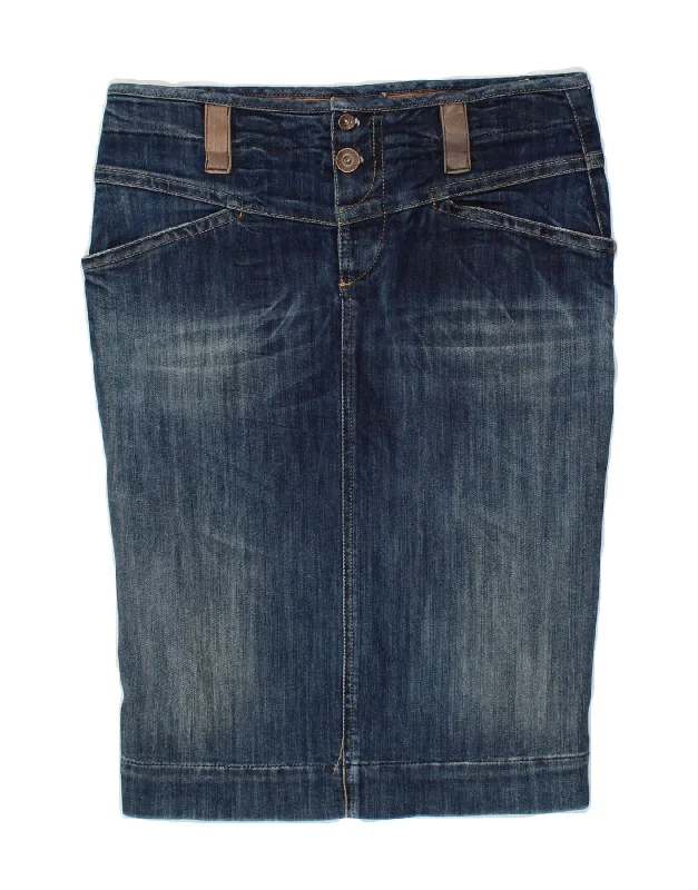 REPLAY Womens Denim Skirt W28 Medium  Blue Cotton athletic skirt fit