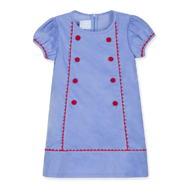 Avery Dress -- Blueberry Cord