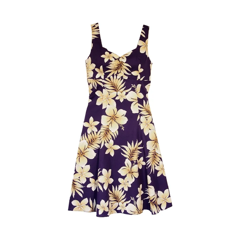 Beachcomber Purple Hawaiian Sundress