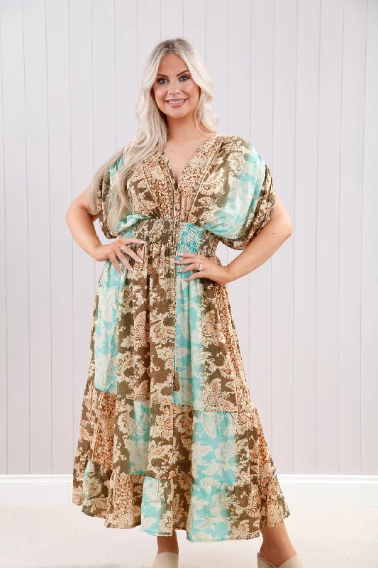 Capri Dress Aqua