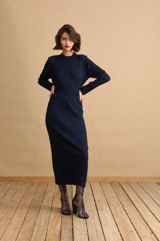 Claudia Dress (Blue)