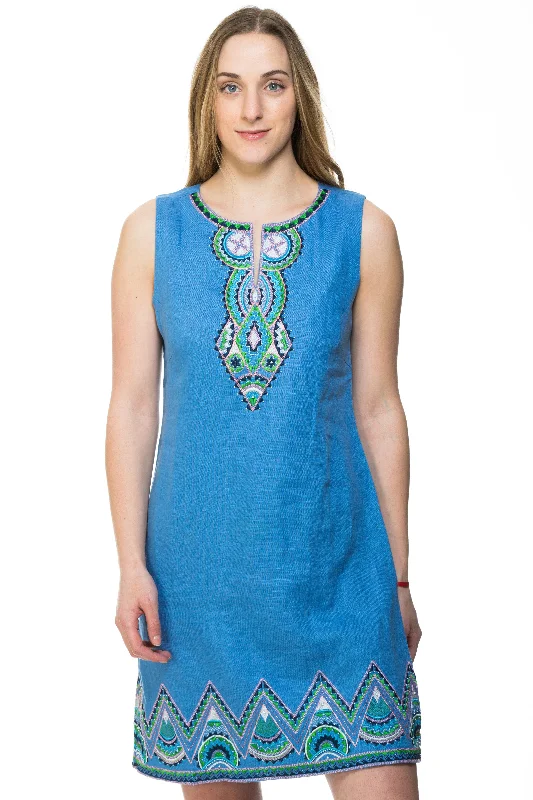 Celine Dress Blue