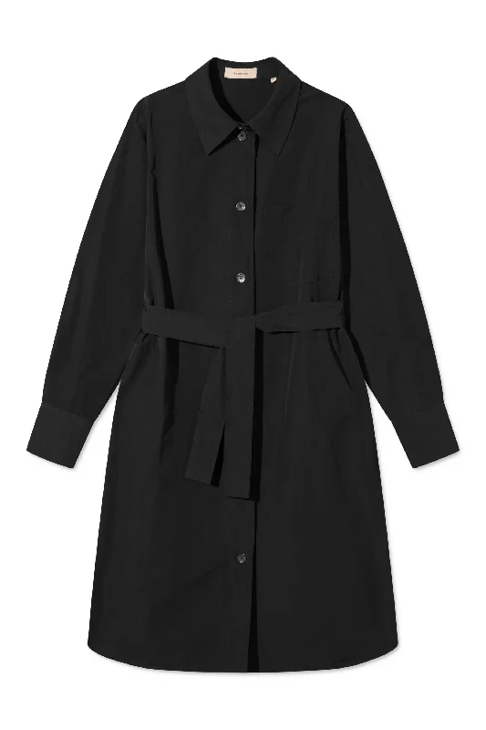 DAMALIS DRESS BLACK - BLACK