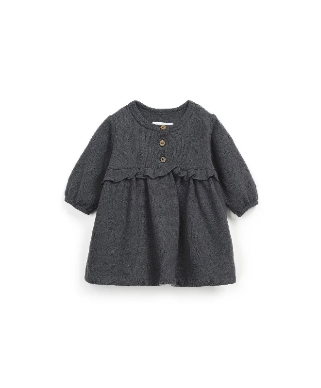 Dress with inner carding