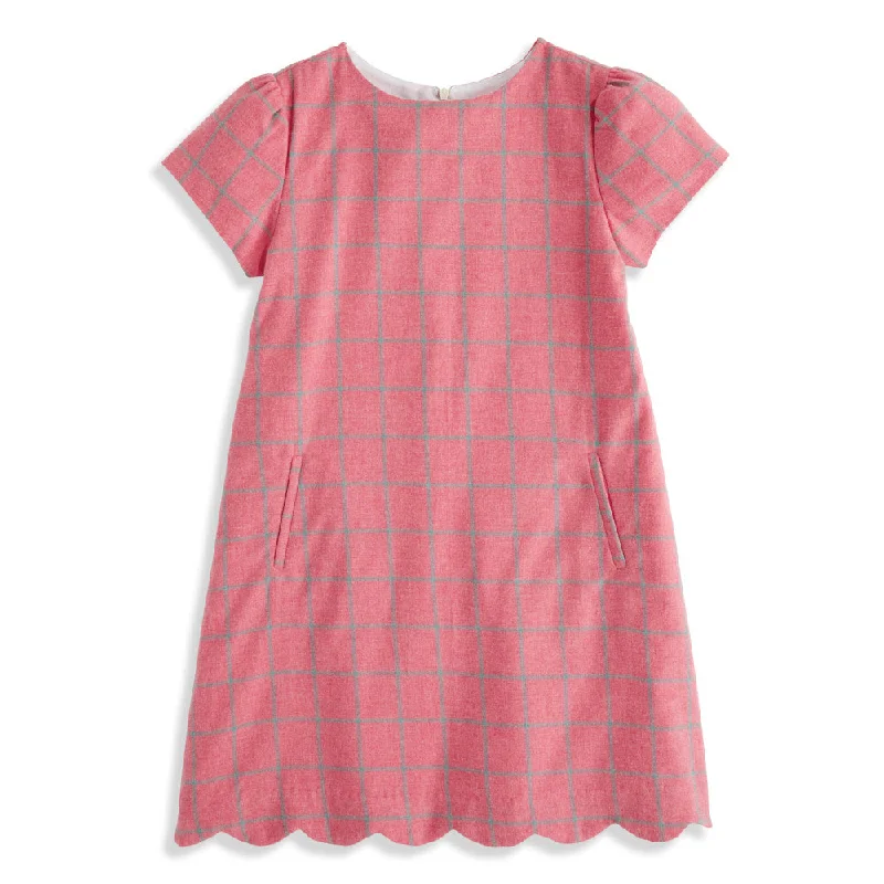 Emory Dress -- Bubblegum Check
