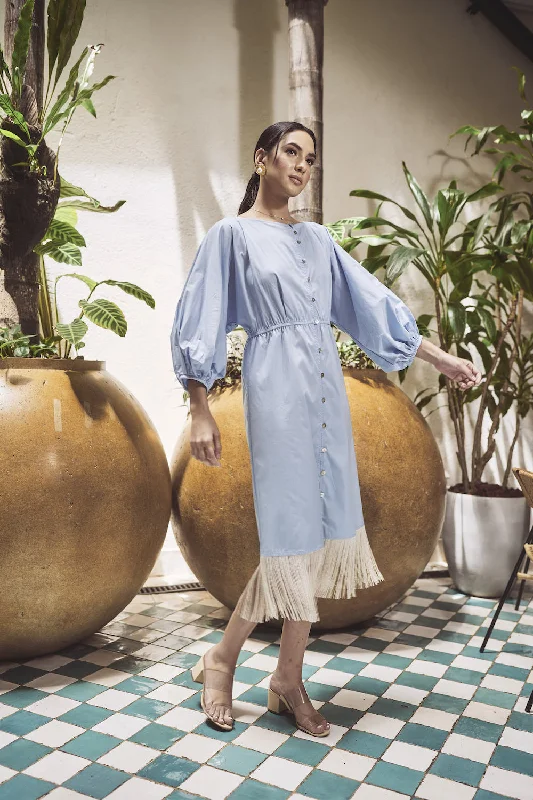 Isabella Dress - Light Blue