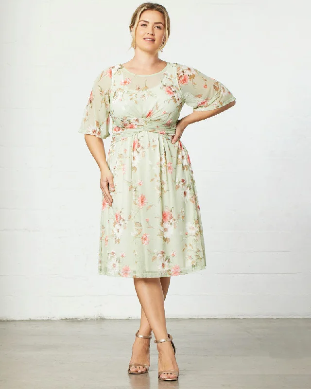 Sage Floral Print