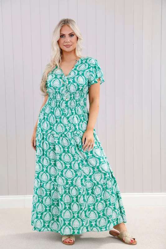 Marrakesh Dress Emerald