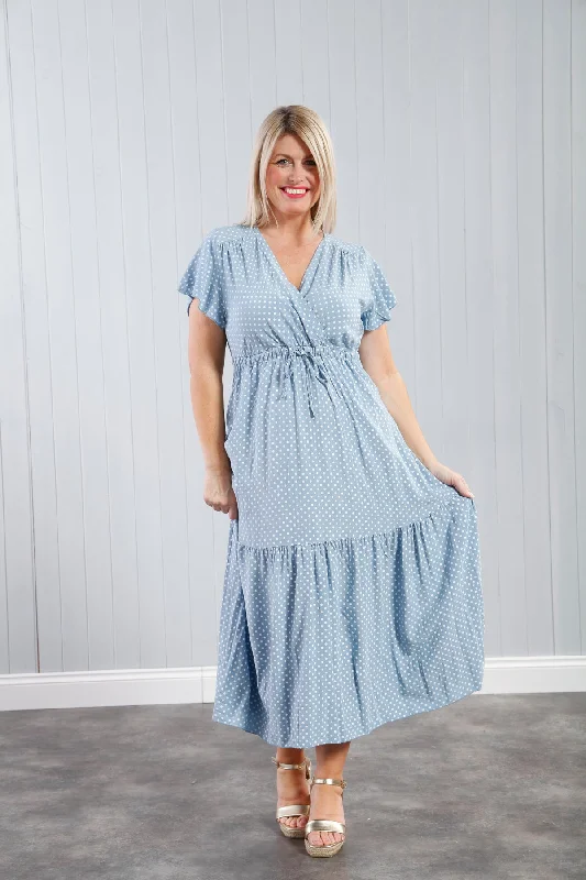 Natalie Polka Dot Dress