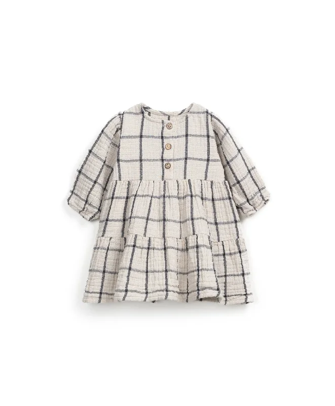 Organic cotton woven dress