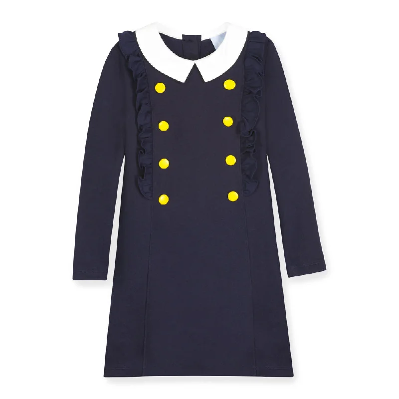 Renee Dress -- Navy