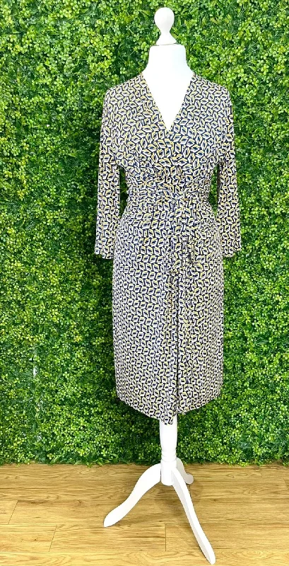 Onjenu 80s Style Geometric Stretch Dress