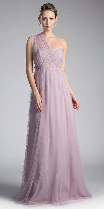 Cinderella Divine ET322 Long A-Line Tulle Infinity Style Dress