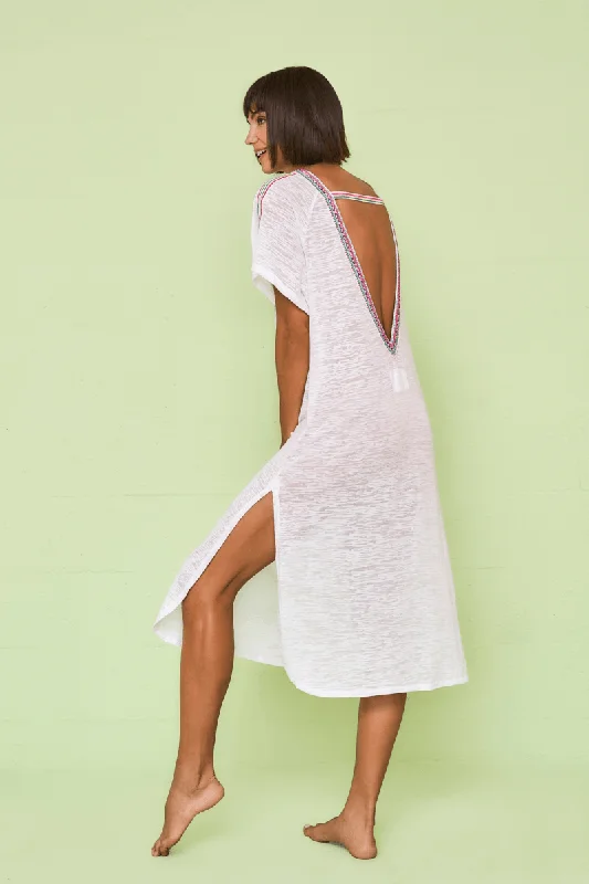 V-Back Dress