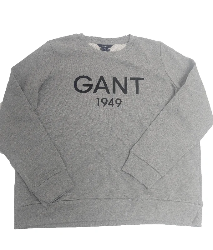GANT Women's Cobblestone Printed Sweatshirt 400713 Size X-Large Hoodie with Reflective Safety Nightwear