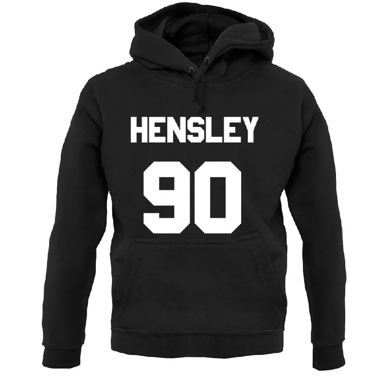 Hensley 90 Unisex Hoodie Hoodie with Sequins Glamorous Eye-catching