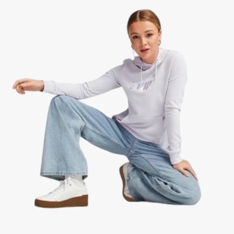 Puma Ess+ Nova Shine Hoodie Spring Lavender Hoodie with Full-Zip Functional Layering Puma Ess+ Nova Shine Hoodie Spring Lavender Hoodie with Full-Zip Functional Layering