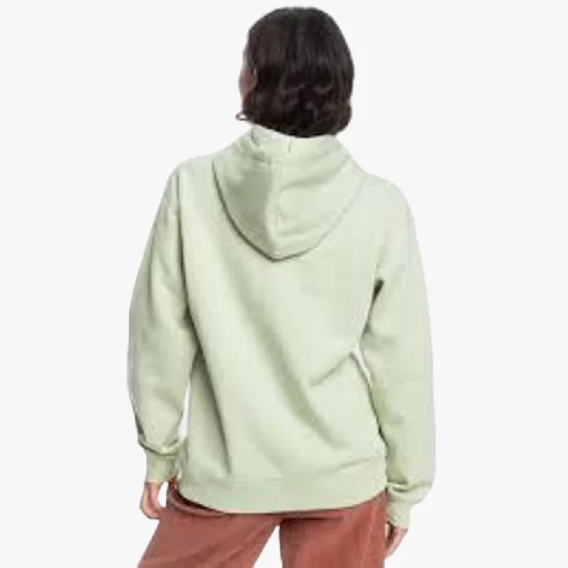 Roxy Womens Surf Stoked Hoodie Terry Sage Hoodie with Longline Fit Extended Stylish