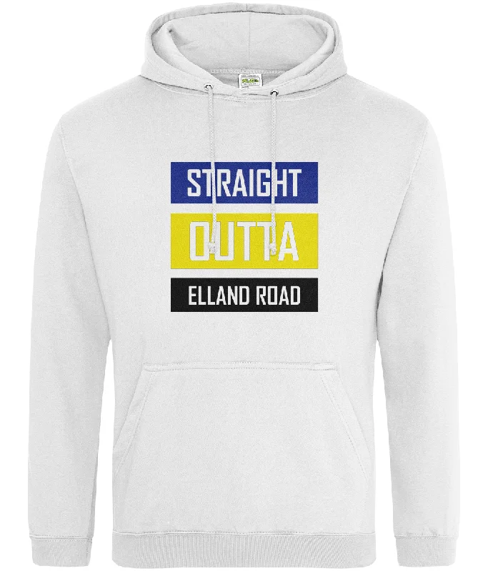 Straight Outta Elland Road Hoodie Women Hoodie with Double Zipper Versatile Adjustable Straight Outta Elland Road Hoodie Women Hoodie with Double Zipper Versatile Adjustable