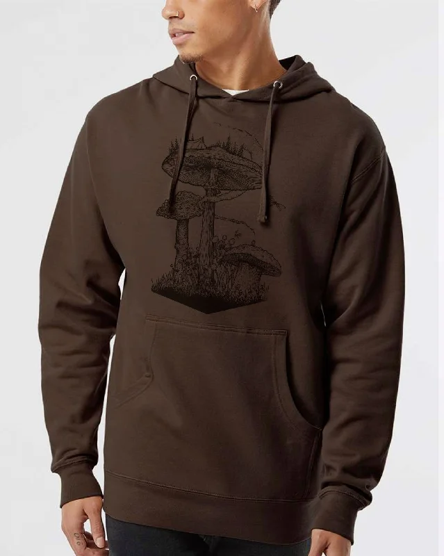 Unisex Forager Hoodie Hoodie with Relaxed Fit Easy Casual