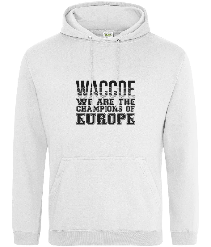 WACCOE Hoodie Women Hoodie with Emblem Brand Identity