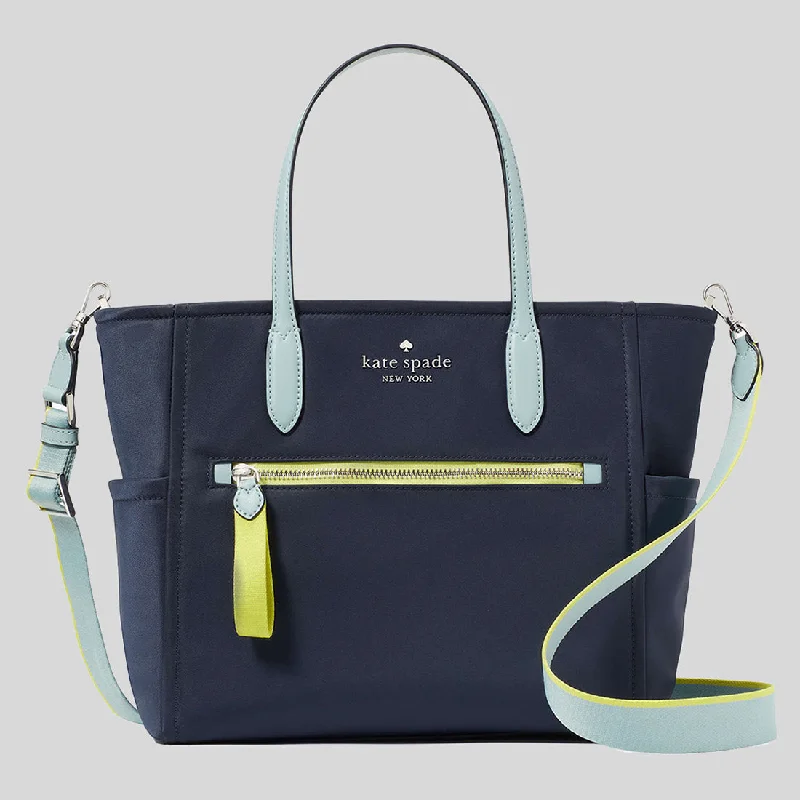 KATE SPADE Chelsea Colorblock Medium Satchel Blazer Blue Multi RS-KE404 Women's Unique Blazer KATE SPADE Chelsea Colorblock Medium Satchel Blazer Blue Multi RS-KE404 Women's Unique Blazer