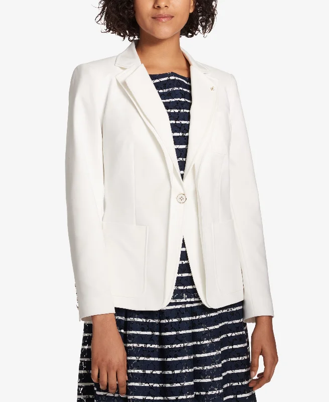 Tommy Hilfiger Double Lapel Blazer Women's Vintage Suit