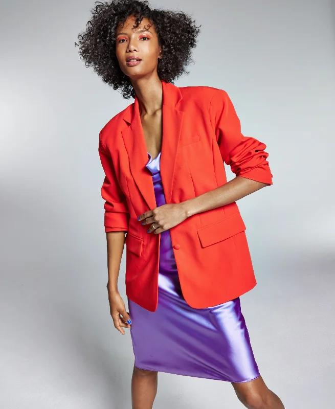 Ade Samuel For Inc Womens Oversized Blazer Women's Casual Suit