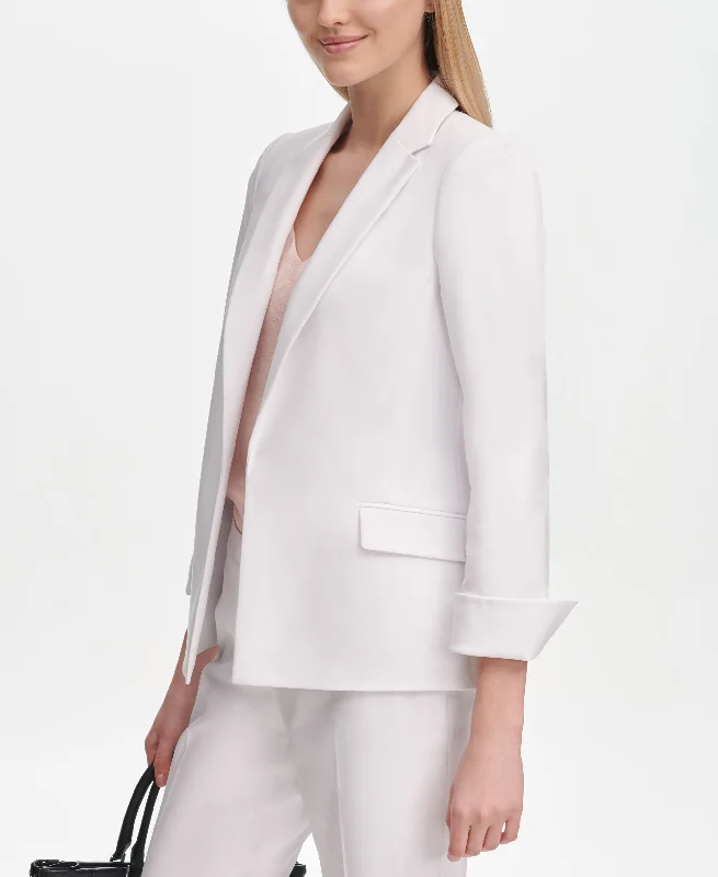 Calvin Klein Open Front Blazer Women's Trendy Jacket