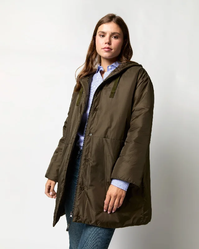 Cindy Coat in Military Vest Waistcoat Gilet