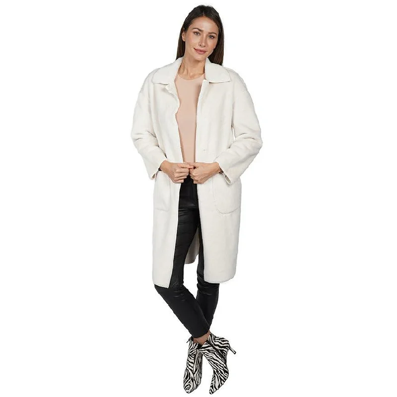 Cardi Coat Pleated Ruffled tiered
