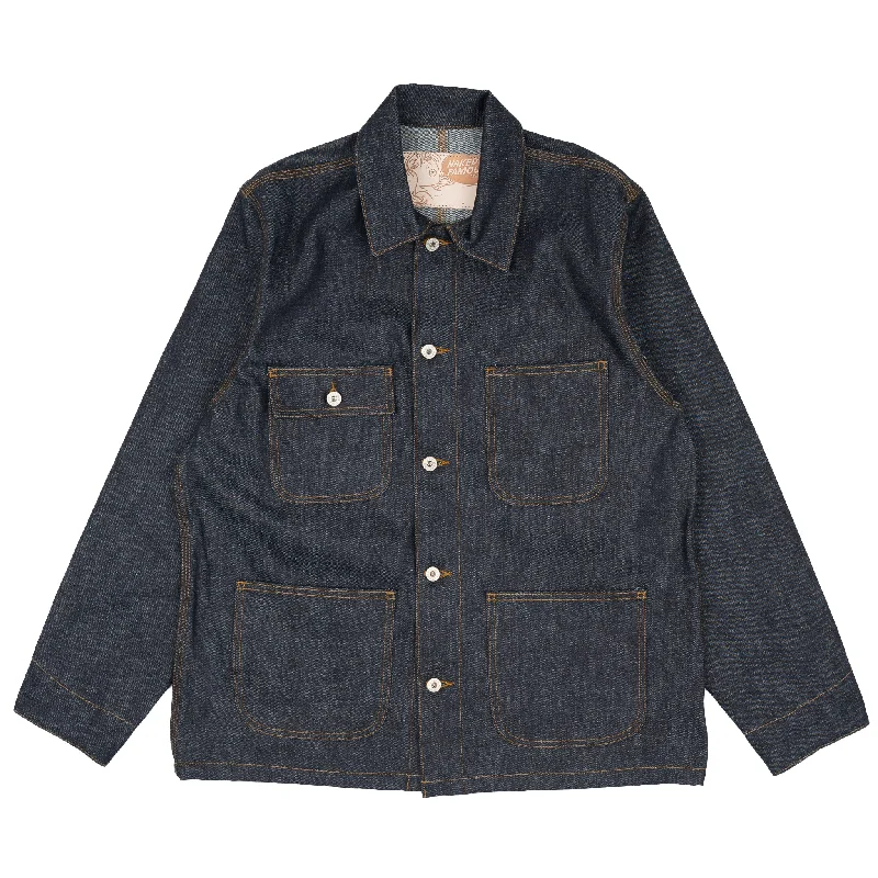 Chore Coat - 10 Fold Selvedge Asymmetrical Diagonal princess
