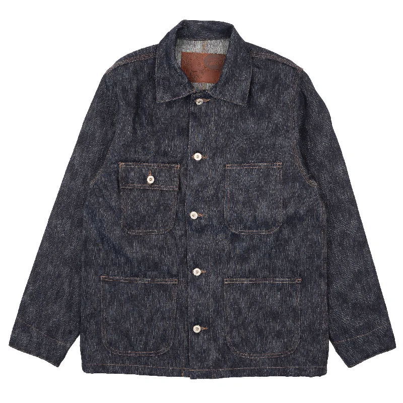 Chore Coat - Prototype Selvedge Turtleneck Wrap Cape
