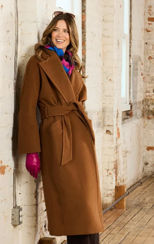 HISO - Wrap Coat Buttoned Toggled Snapped