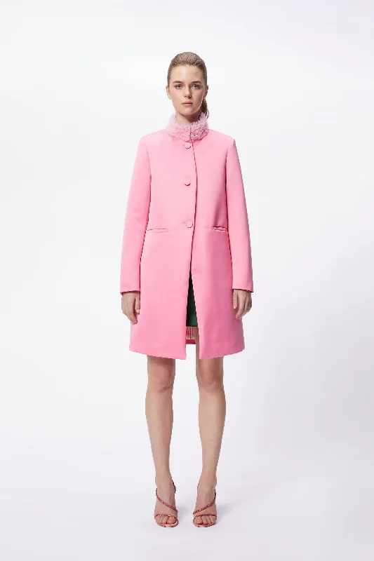 HOLLYWOOD MOD COAT Down Puffer Quilted
