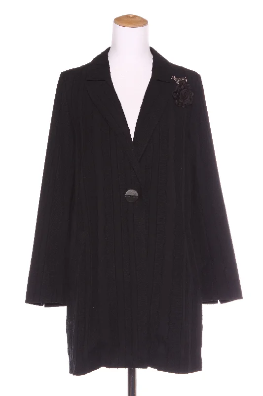 VERGE (BN) "Vivian" Duchshund broach coat! 12 Shawl Collar Notch Collar Lapel Collar VERGE (BN) "Vivian" Duchshund broach coat! 12 Shawl Collar Notch Collar Lapel Collar