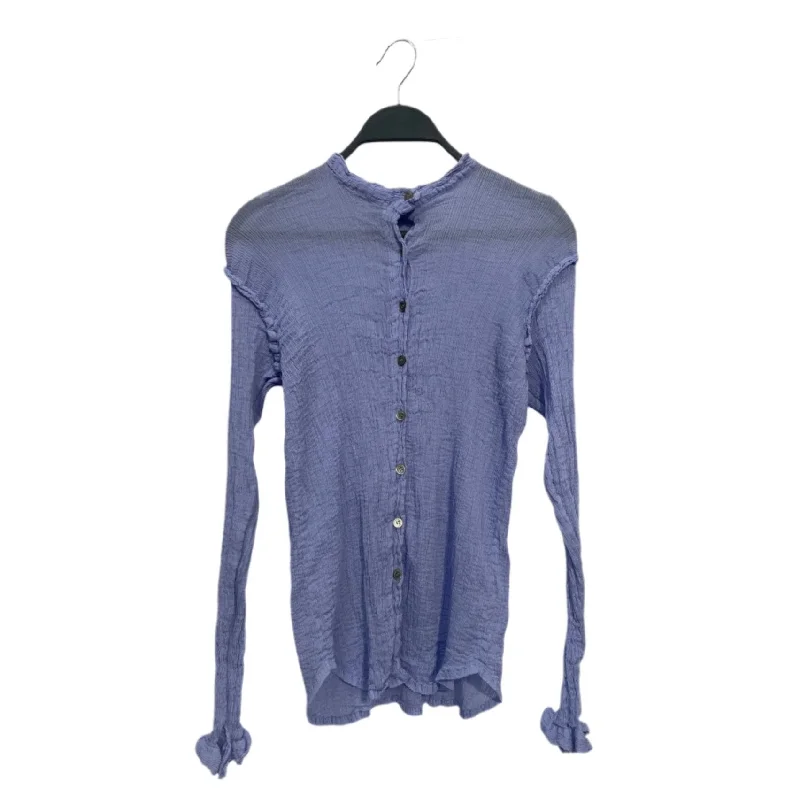 me ISSEY MIYAKE/Cardigan/Purple/Polyester/M171FJ420 Boat Neck Shawl Collar Notched Collar