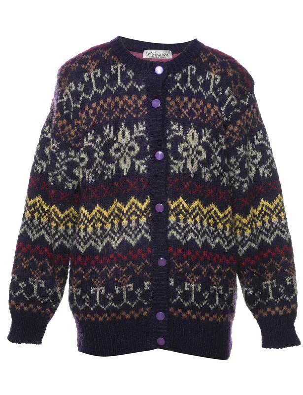 Nordic Cardigan - L Rayon Fabric Velvet Fabric Corduroy Fabric